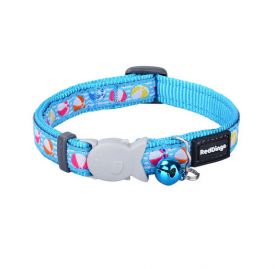 Red Dingo Beach Ball Turquoise Cat Collar